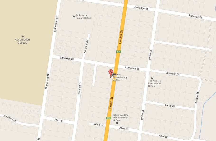 Kilmore Physio Google Maps